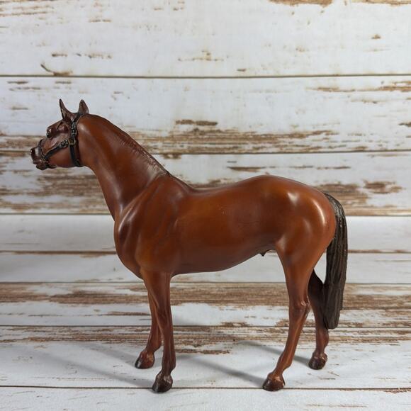 Vintage Breyer “Man O’ War” #47 – Chestnut, Traditional Scale, Molding Co. Era - Picture 1 of 5